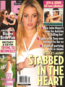 Illustration for article titled This Week In Tabloids: Jessica Is Dumped; Nicole's In Tears & It's Lindsay's Fault